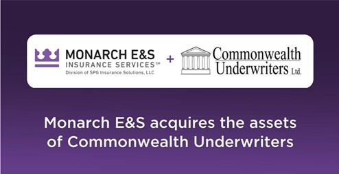 Read more about the article Monarch E&S expands its operations by acquiring Commonwealth Underwriters